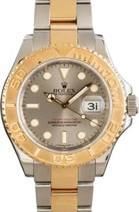 Two Tone Rolex Yacht-Master 16623 Slate Dial