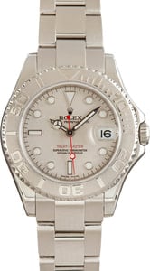 Rolex Yacht-Master ref 168622 Platinum Dial & Bezel