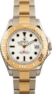 Used Rolex Yacht-Master 168623 White Dial