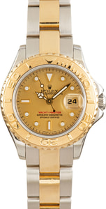 Ladies Rolex Yacht-Master 69623 Champagne Dial