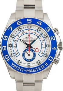 Pre-owned Rolex Yacht-Master II ref 116680 Stainless Steel