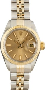 Ladies Rolex Date 6917 Steel & Gold