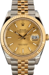 Rolex Datejust 41 Ref 126333 Champagne