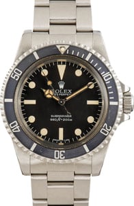 Vintage Rolex Submariner 5513 Maxi Mark III "Lollipop"