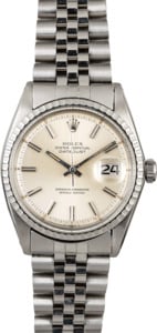 Rolex DateJust Stainless 1603 Silver