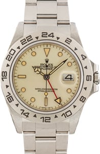 Vintage Rolex Explorer II Ref 16550 Steel