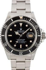 Rolex Submariner Ref 16800 Steel Oyster