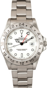 Used Men's Rolex Explorer II Men's Stainless Steel Watch 16570 4