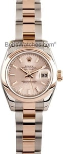 Ladies Rose Gold Datejust 179161