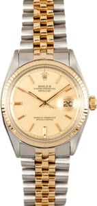 Vintage Rolex DateJust Two Tone 1601 x