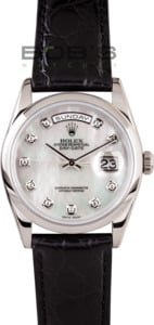 Rolex Presidential 18k White Gold