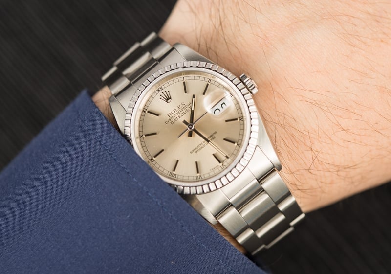 Rolex Datejust 16220 Stainless Steel Oyster