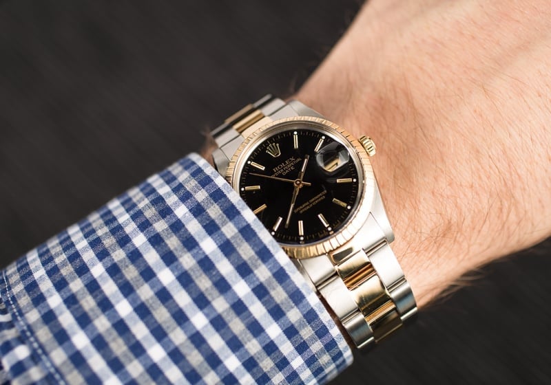 Rolex Date 15003 Two-Tone