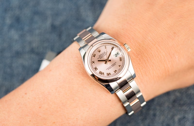 Rolex Lady Datejust 179161 Rose Gold