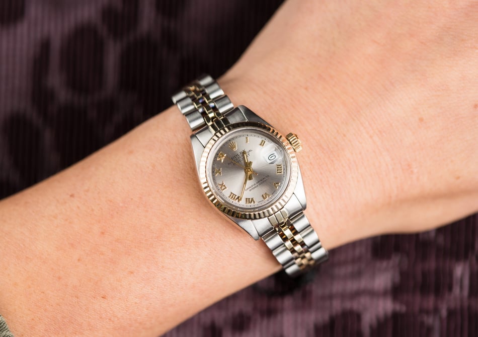 Rolex Ladies Date 6917 Roman Dial