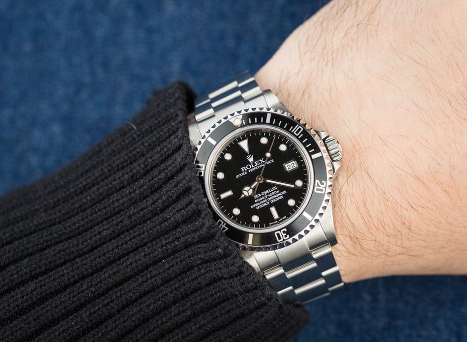 Rolex Sea-Dweller 16600 Black Certified Pre-Owned