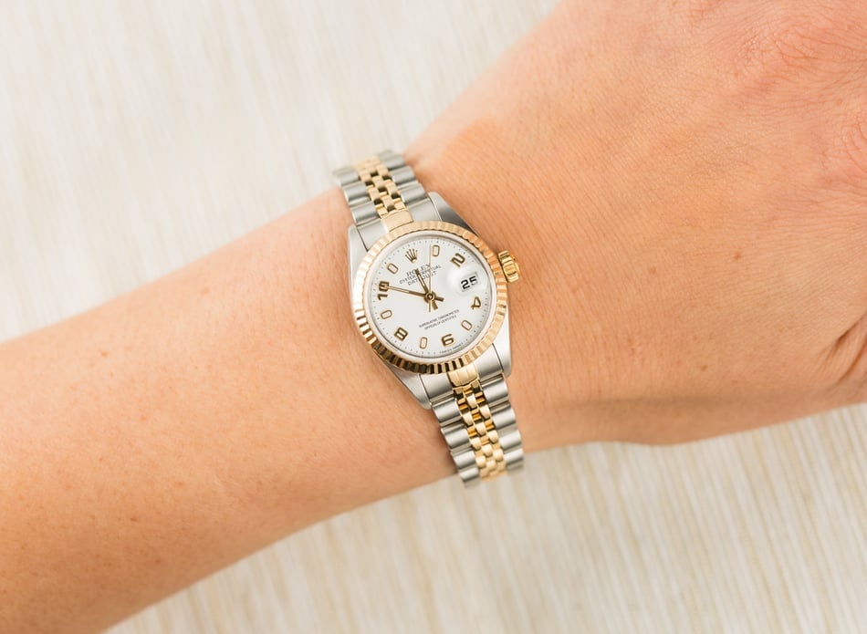 Rolex Ladies Datejust 79173 White Dial