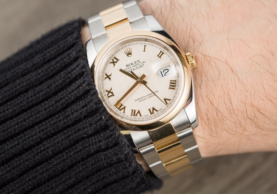 Rolex Datejust 116203 Pyramid Dial