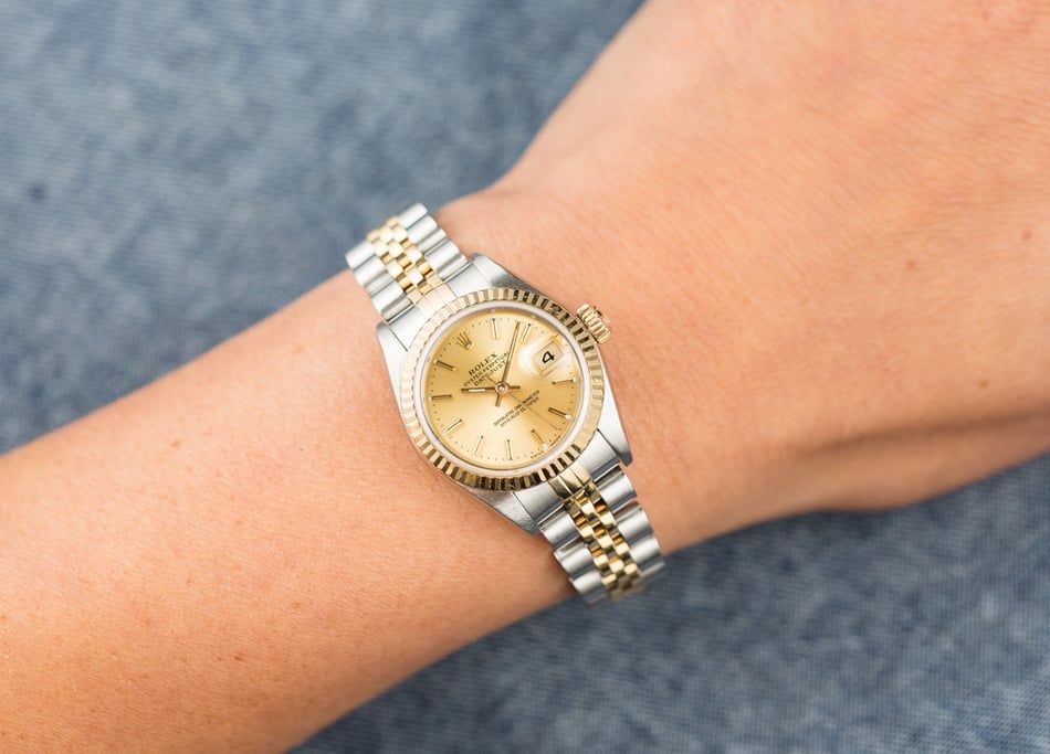 Rolex Lady-Datejust 79173 Champagne Dial