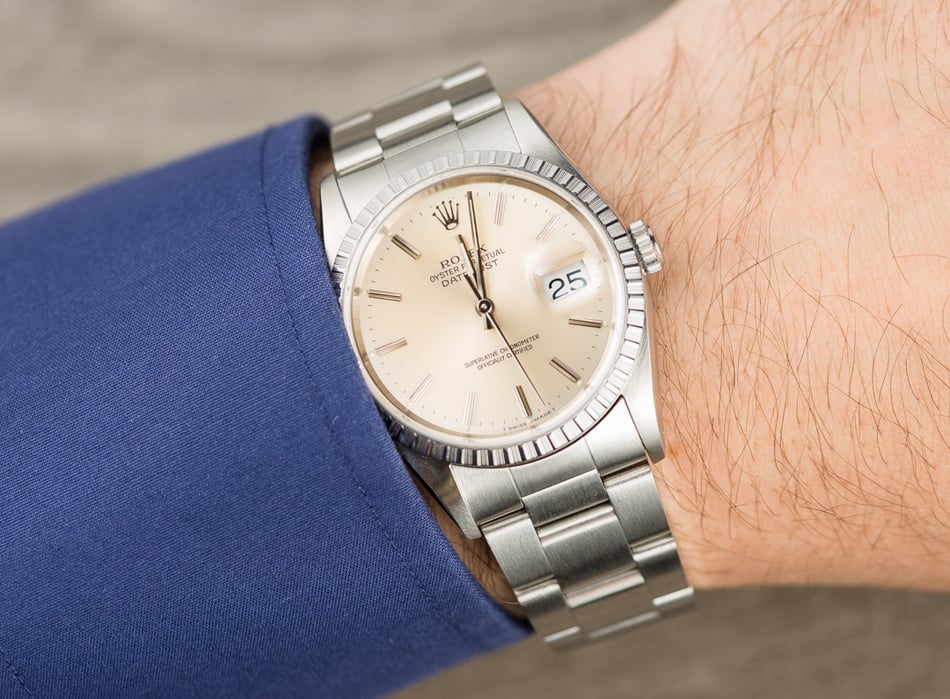 Rolex Datejust 16220 Oyster Stainless Steel