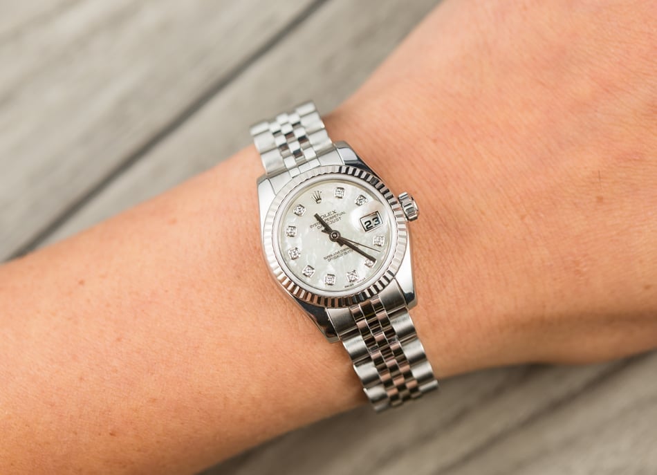 Rolex Lady-Datejust 179174 Mother of Pearl Diamond