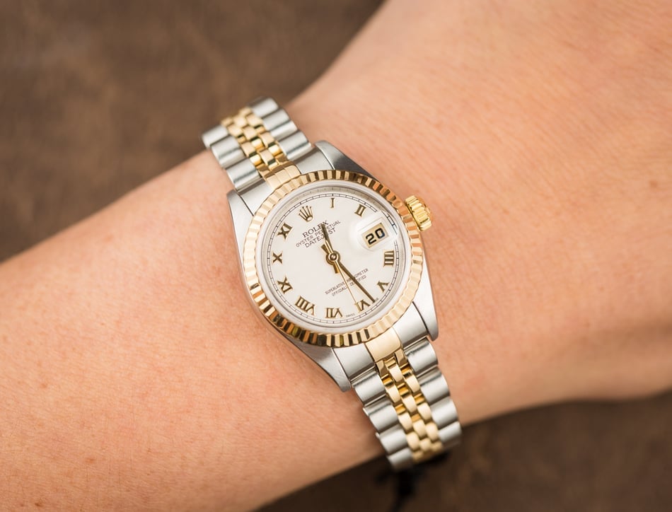 Rolex Ladies Datejust 79173 Pyamid Dial