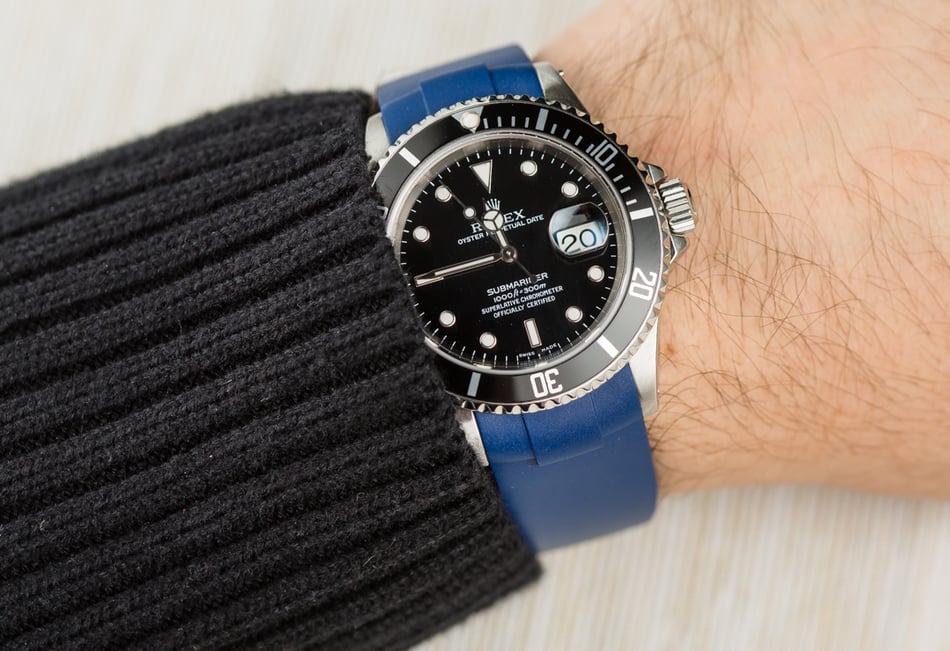 Rolex Submariner 16610 Rubber Strap