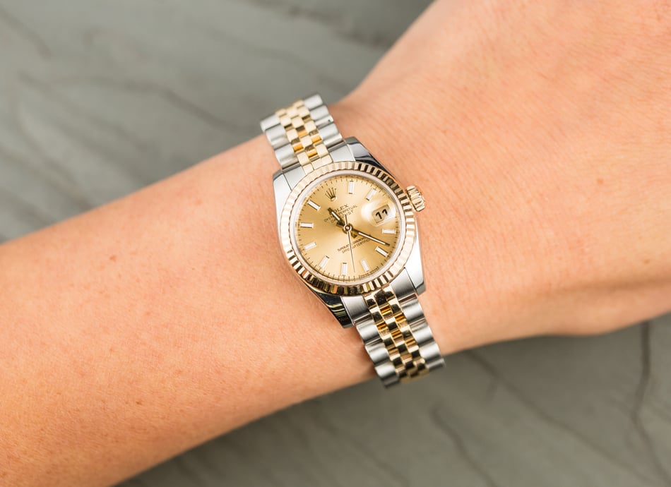 Rolex Lady-Datejust 179173 Champagne