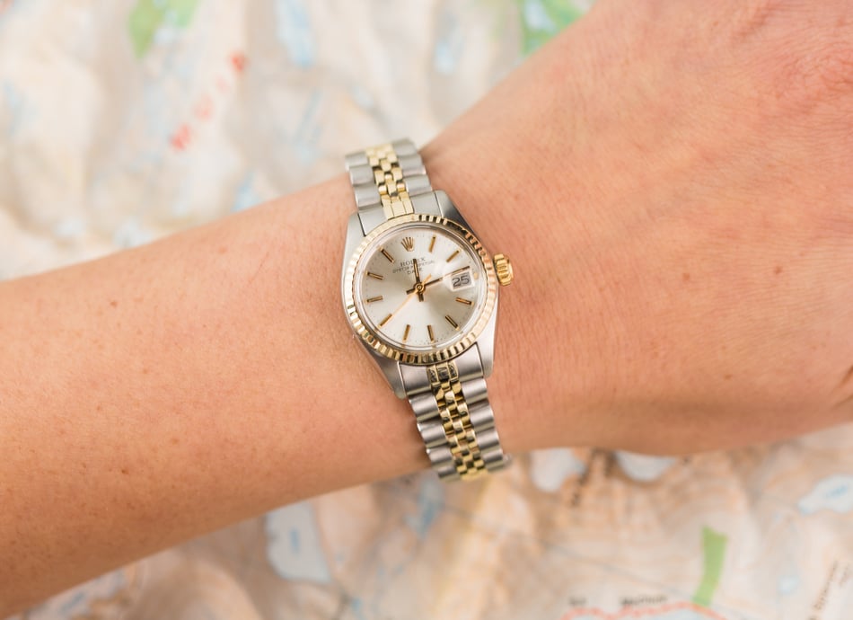 Rolex Vintage Ladies Date 6917 Silver