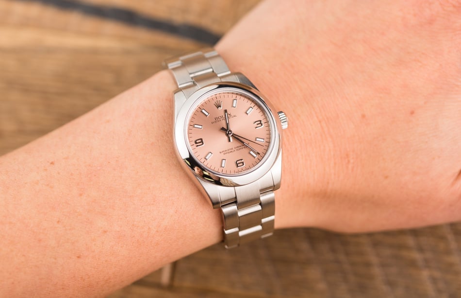 Rolex Oyster Perpetual 31mm 177200 Pink