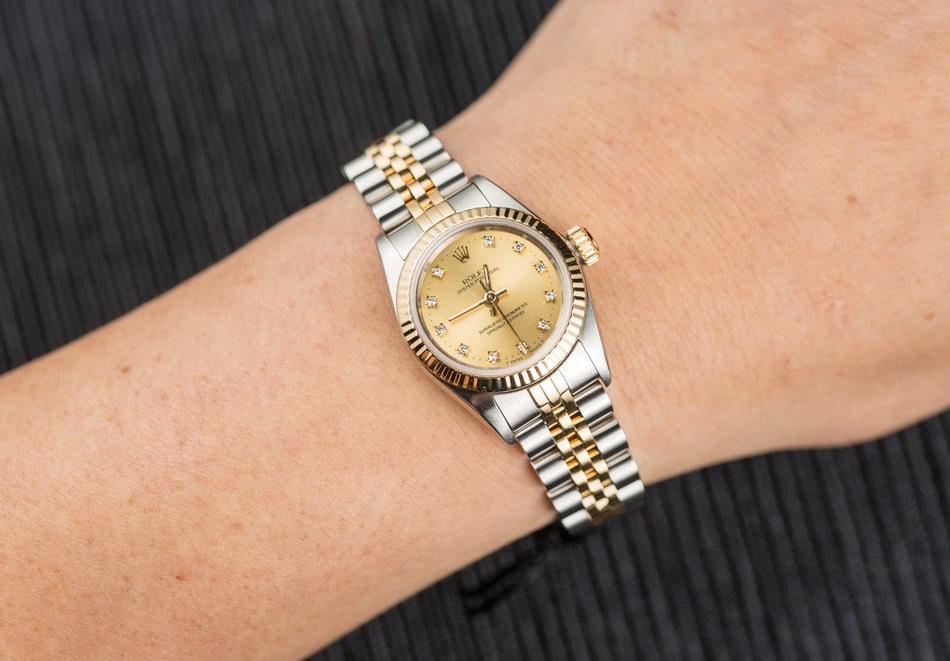 Rolex Lady Oyster Perpetual 67193 Diamond