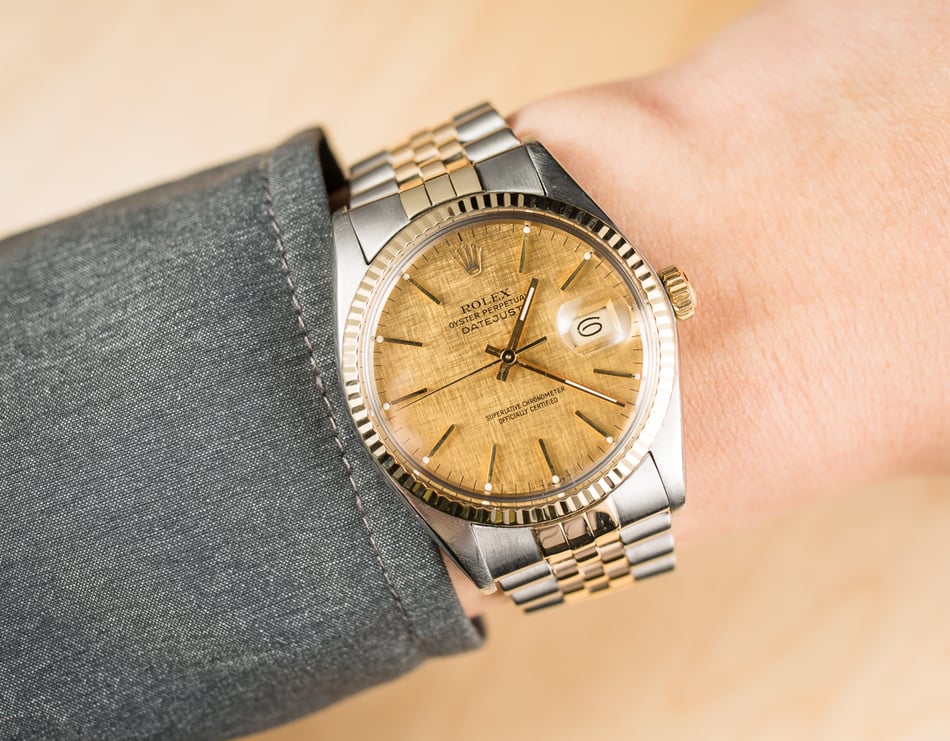 Datejust Rolex 16013 Linen Dial