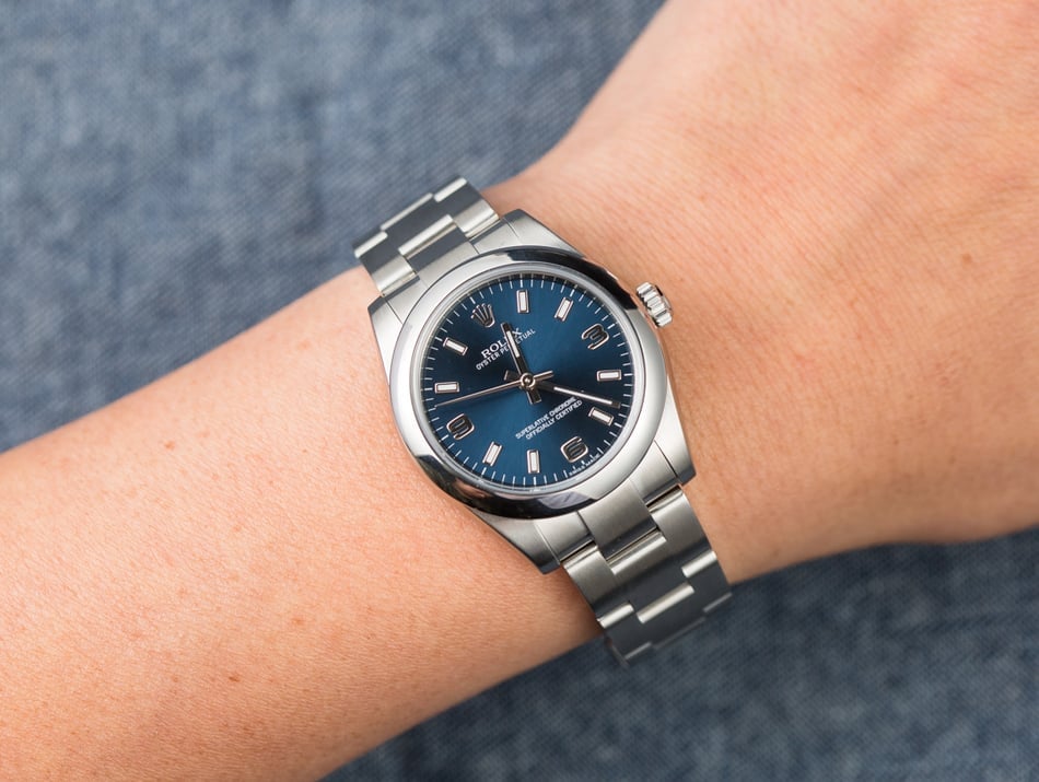 Rolex Oyster Perpetual 31mm 177200 Blue