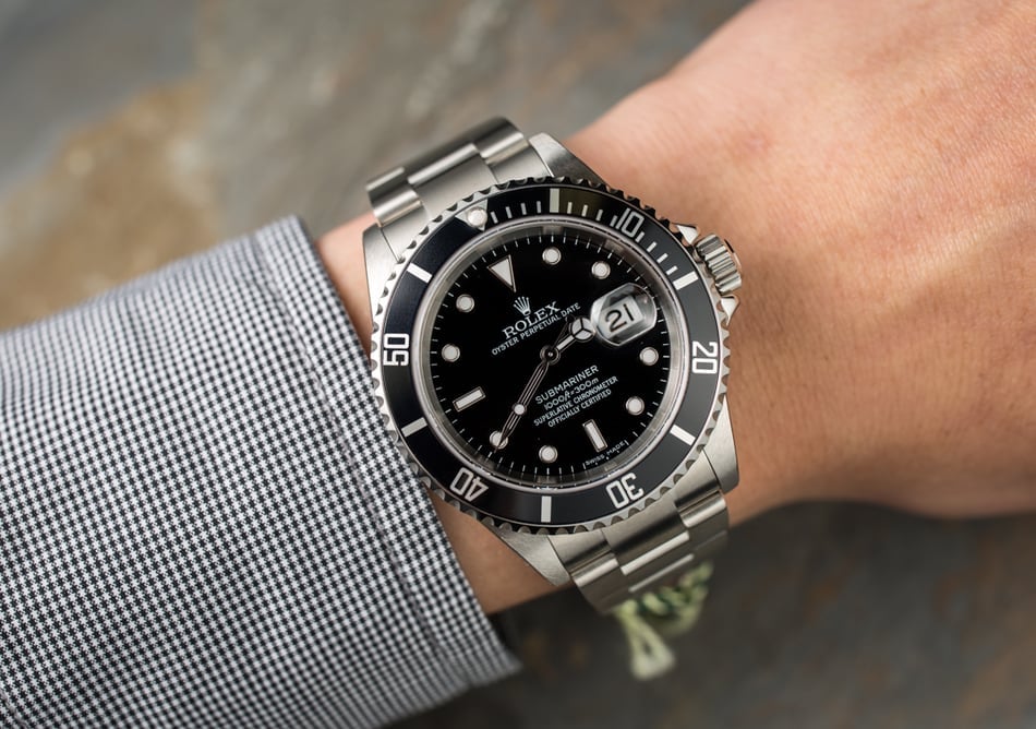 Rolex Submariner 16610 Factory Stickered