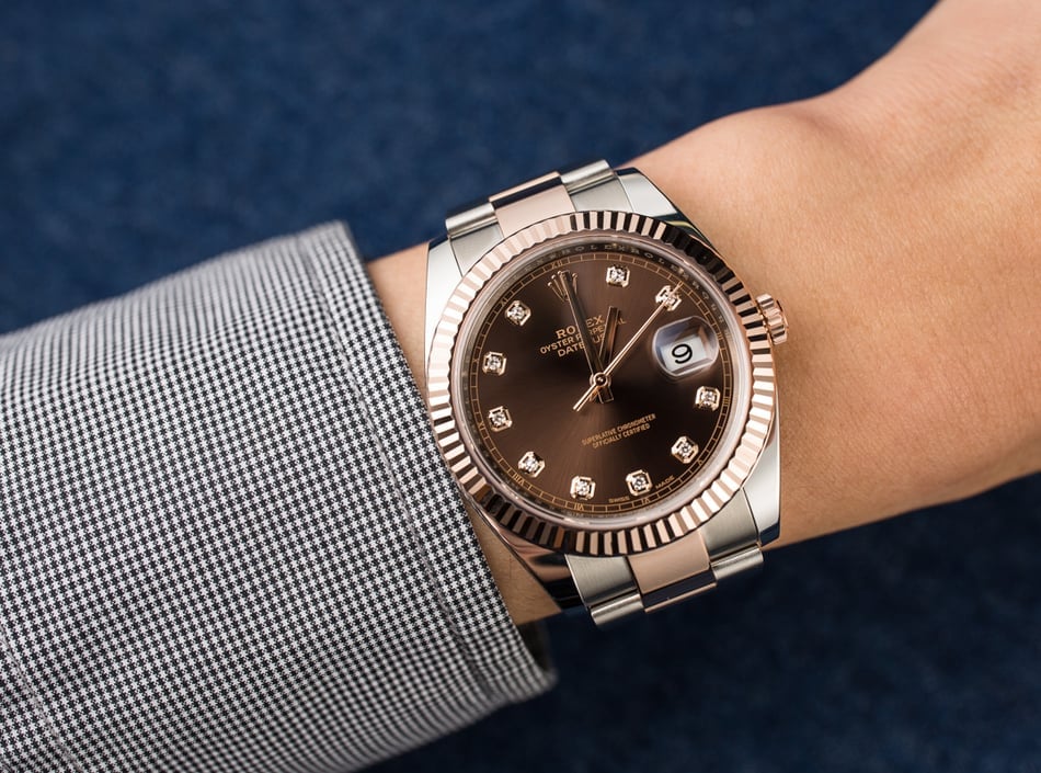 Rolex Datejust 126331 Everose Diamond