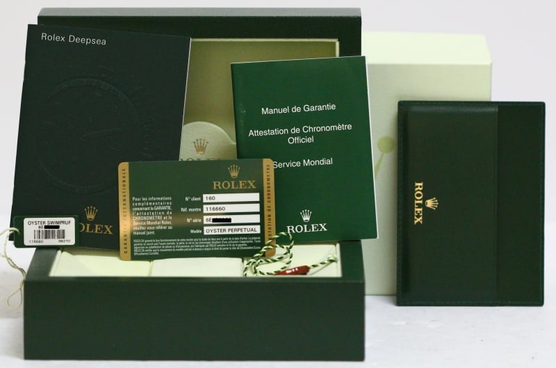 Rolex Deepsea 116660 Black 44MM