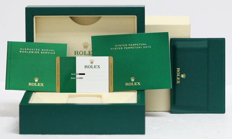 Rolex Oyster Perpetual 39 Rhodium 114300