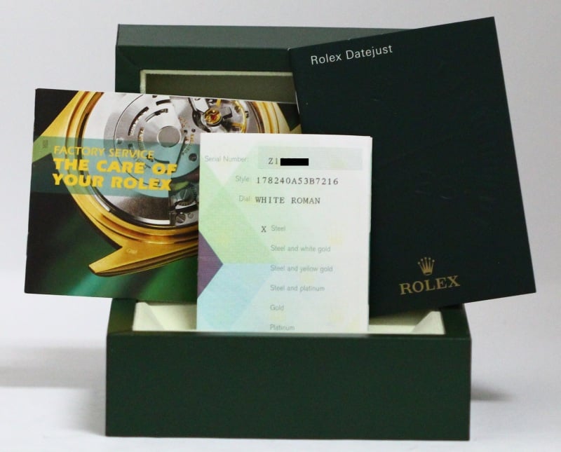 Rolex Datejust 178240 Mid-size Ladies Watch