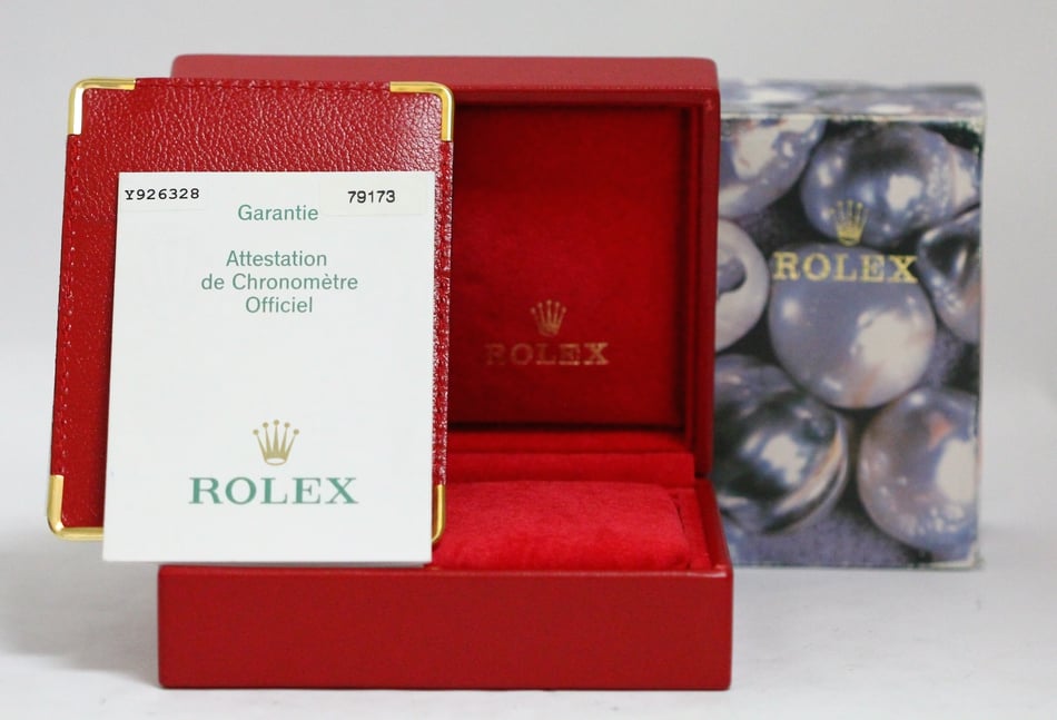 Rolex Ladies Datejust 79173 Blue Roman Dial