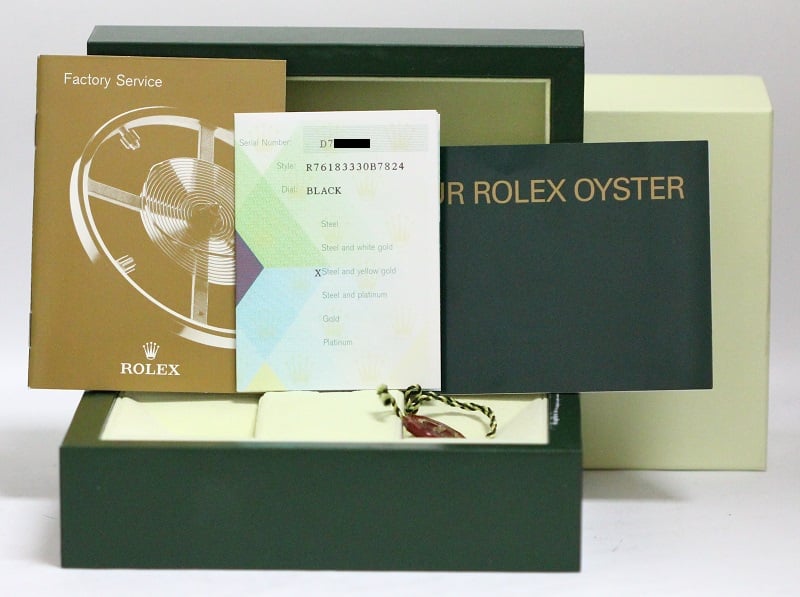 Ladies Rolex Oyster Perpetual 76183 Two Tone Oyster