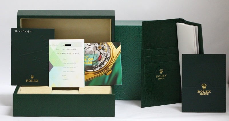 Rolex President 118238 Champagne Roman