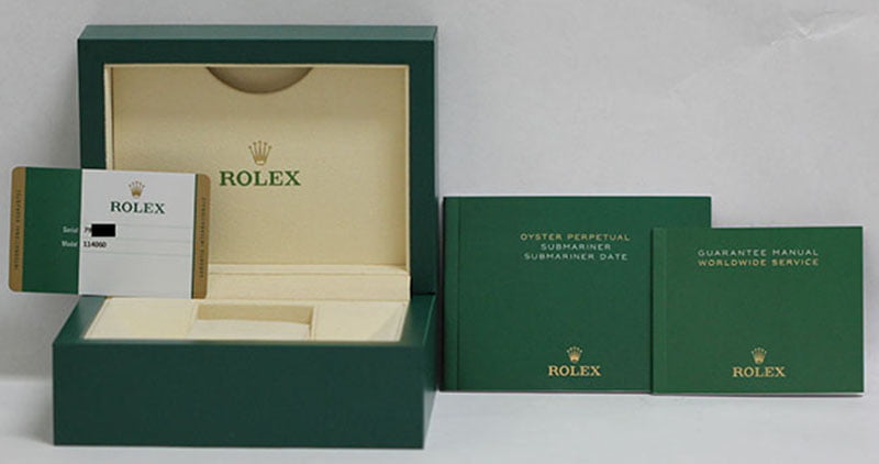 Rolex Submariner 114060 No Date Model with Factory Stickers