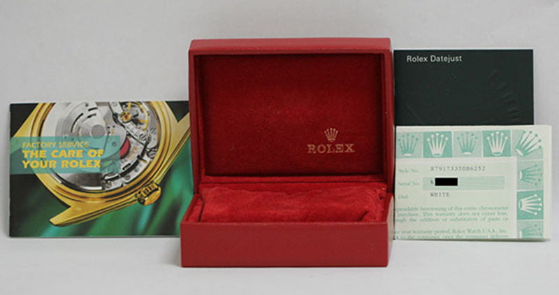 Rolex Datejust 79173 White Index Dial