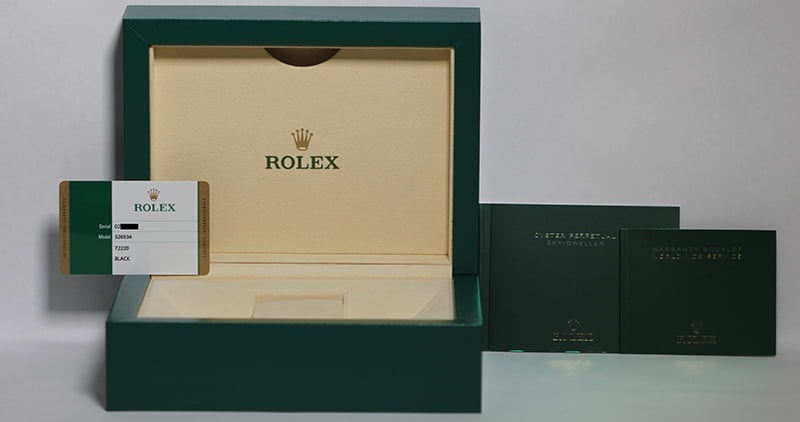 Unworn Rolex Sky-Dweller 326934 Black Dial