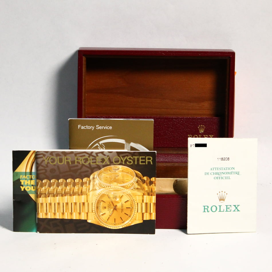 Rolex Presidential Day-Date 118208 Roman Dial