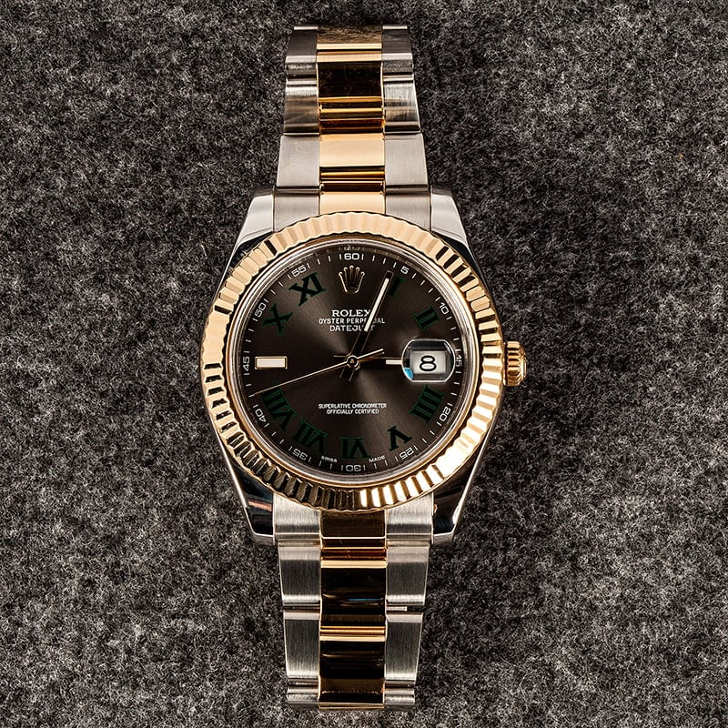 Rolex Datejust 116333 Black Roman