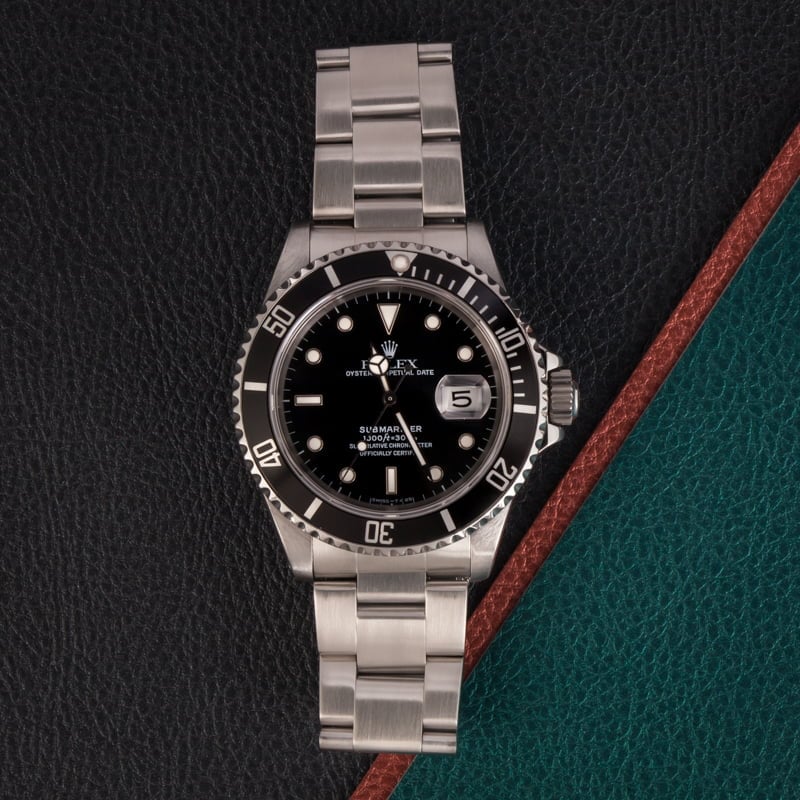 Used Rolex 16610 Submariner