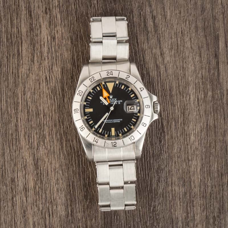 Vintage 1973 Rolex Explorer II Ref 1655 Steve McQueen