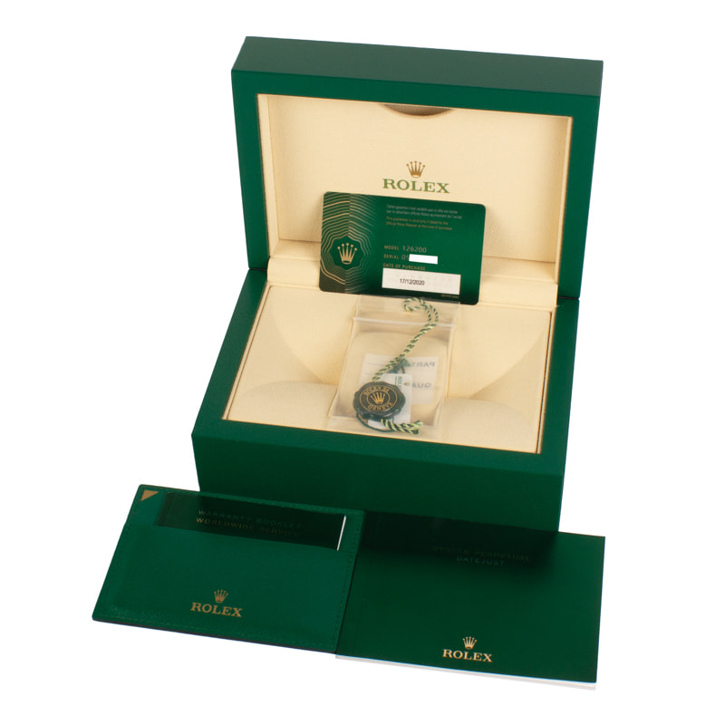 Buy Used Rolex Datejust 126200 | Bob's Watches - Sku: 159940