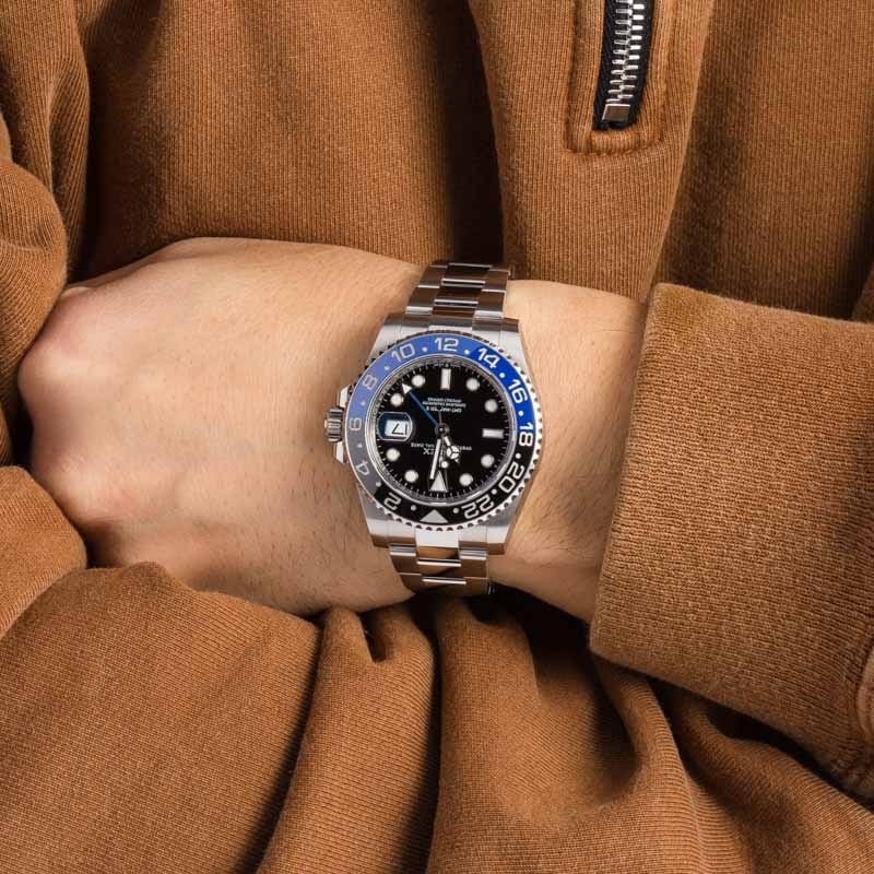 Pre-owned Rolex GMT-Master II Ref 126710 Batman